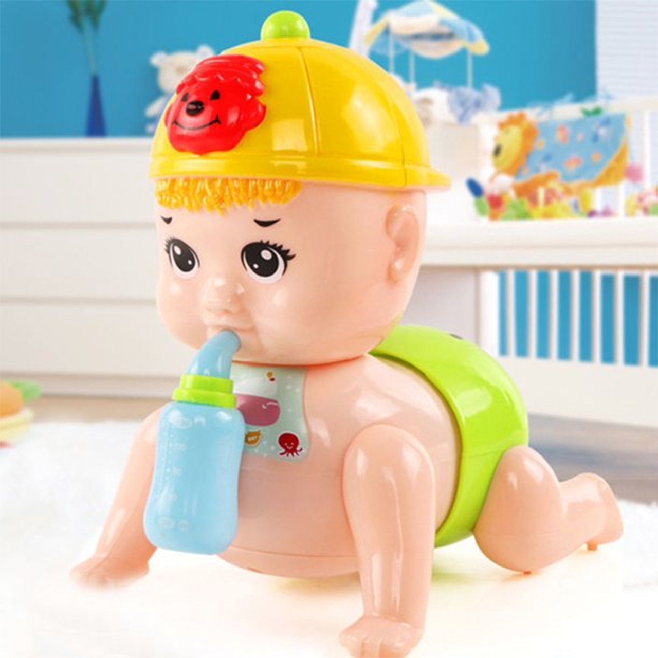 Musical Baby Crawling Toy With 3D Lights - KiddieWink - Gifts They'll Love