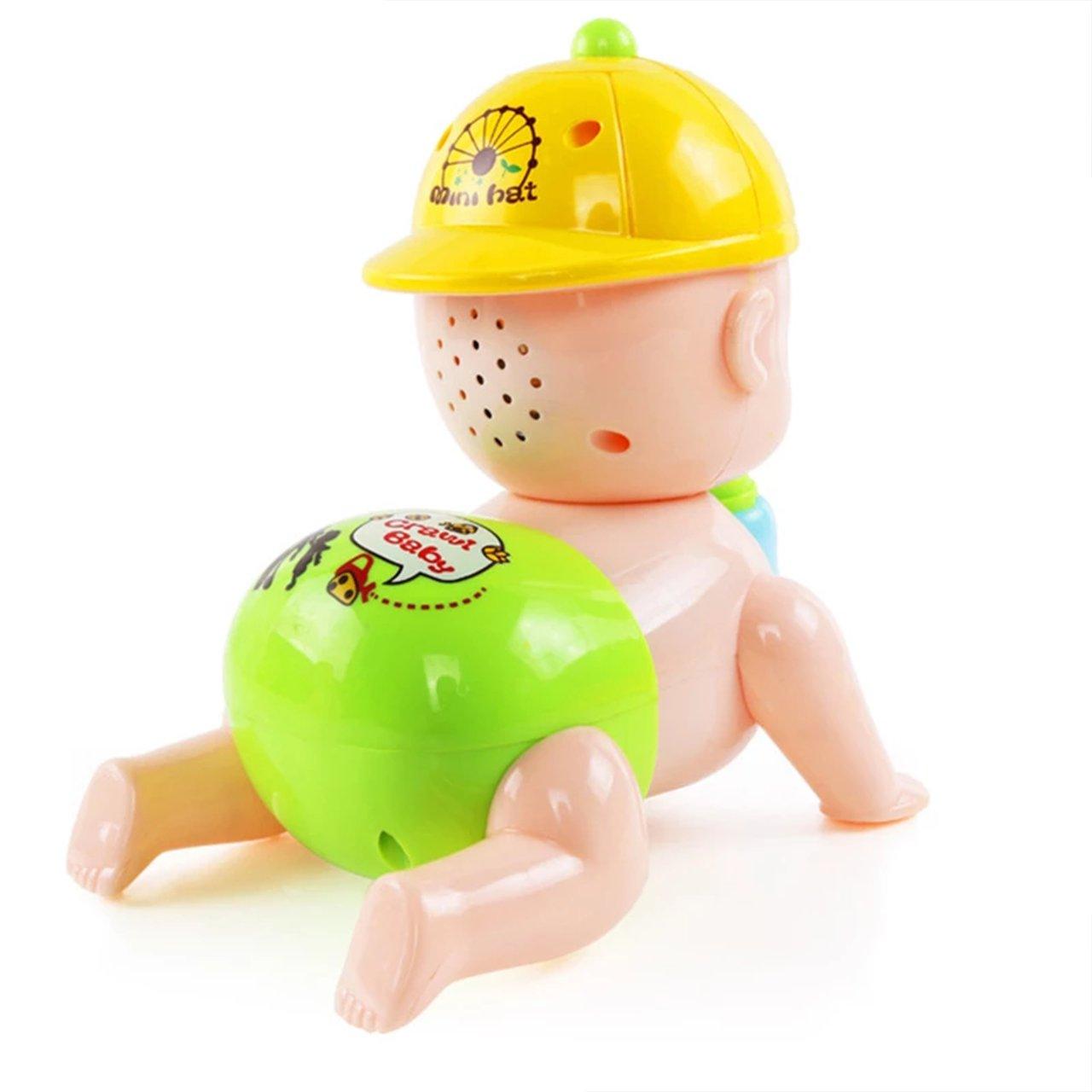 Musical Baby Crawling Toy With 3D Lights - KiddieWink - Gifts They'll Love