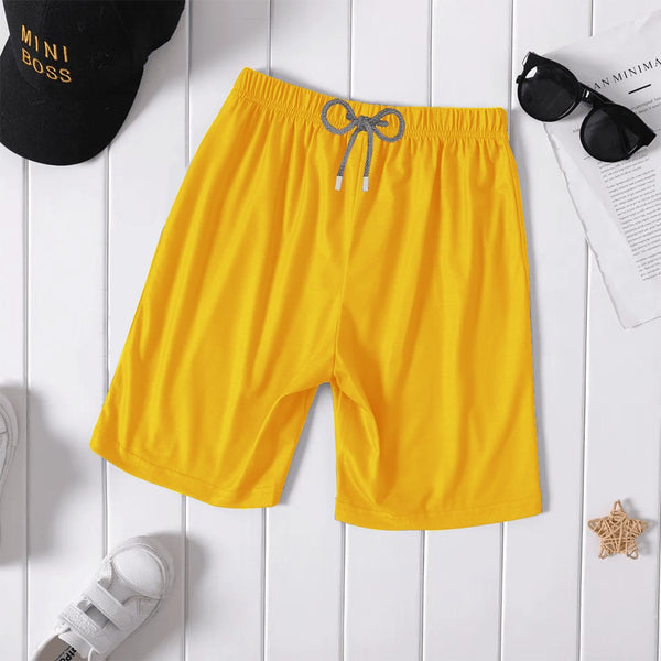 Basic Yellow Knee Short - KiddieWink - Gifts They'll Love