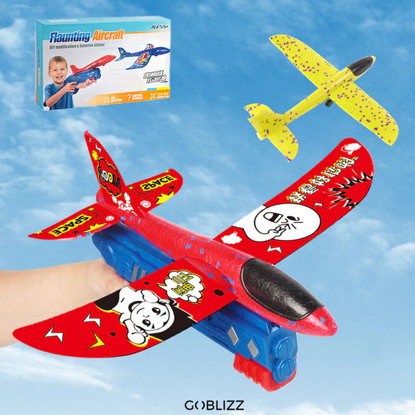 Catapult Flaunting Aircraft Toy - One Click Ejection