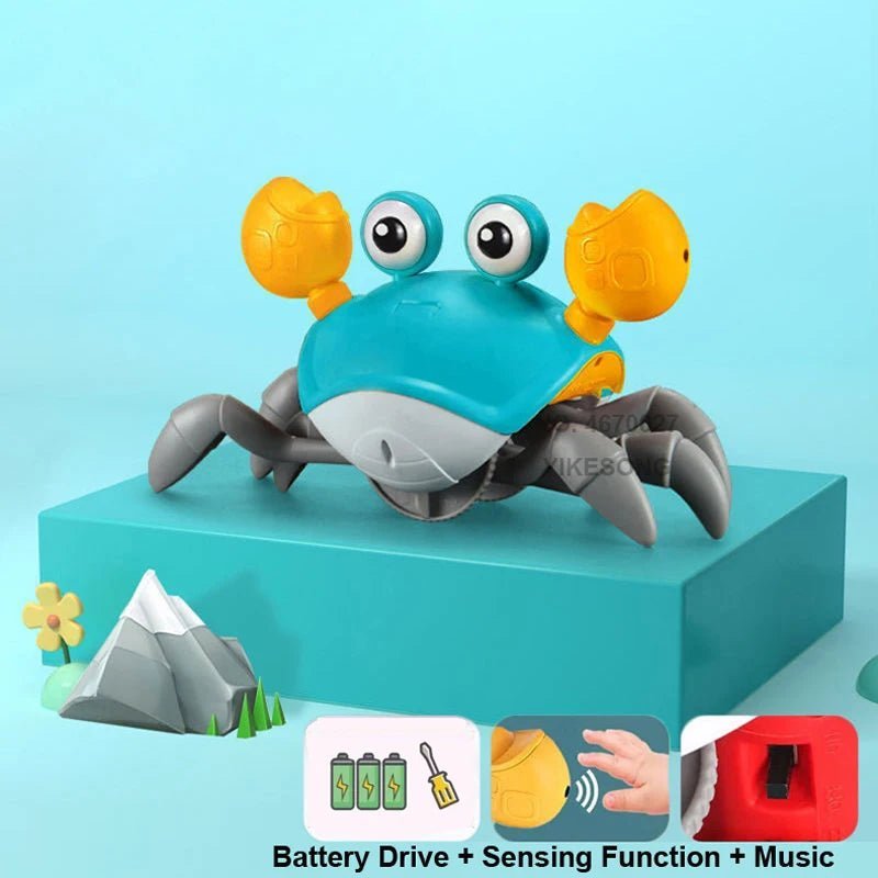 Interactive Musical & Sensor Crawling Crab - KiddieWink - Gifts They'll Love