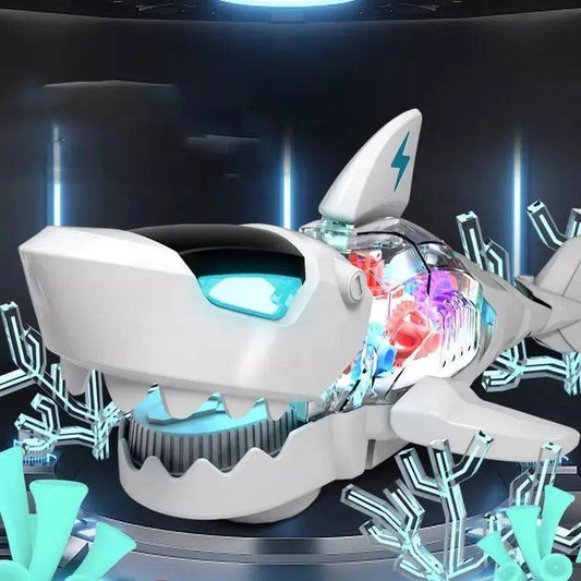 Electric Gear Shark With Light & Music - KiddieWink - Gifts They'll Love