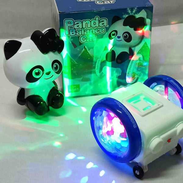 360 Degree Rotating Musical Dancing Panda Balance Car Toy - KiddieWink - Gifts They'll Love