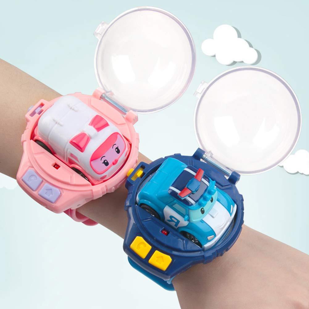 Kid's Favorite Mini RC Wrist Watch Car - Pink Color - KiddieWink - Gifts They'll Love