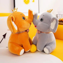 Cute Crown Baby Elephant Plush Toy - KiddieWink - Gifts They'll Love