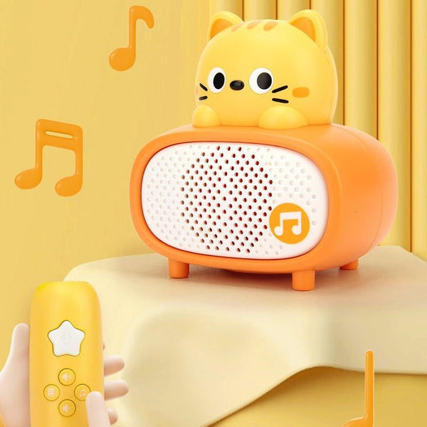 Cartoon Orange Microphone & Bluetooth Speaker Toy - KiddieWink - Gifts They'll Love