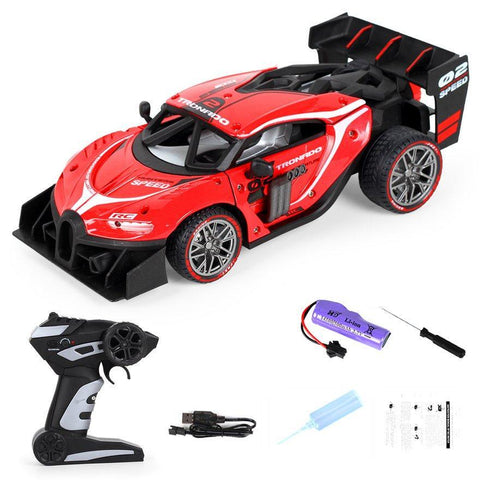 Alloy Spray Remote Control Car Drift 2.4G High‑Speed - KiddieWink - Gifts They'll Love