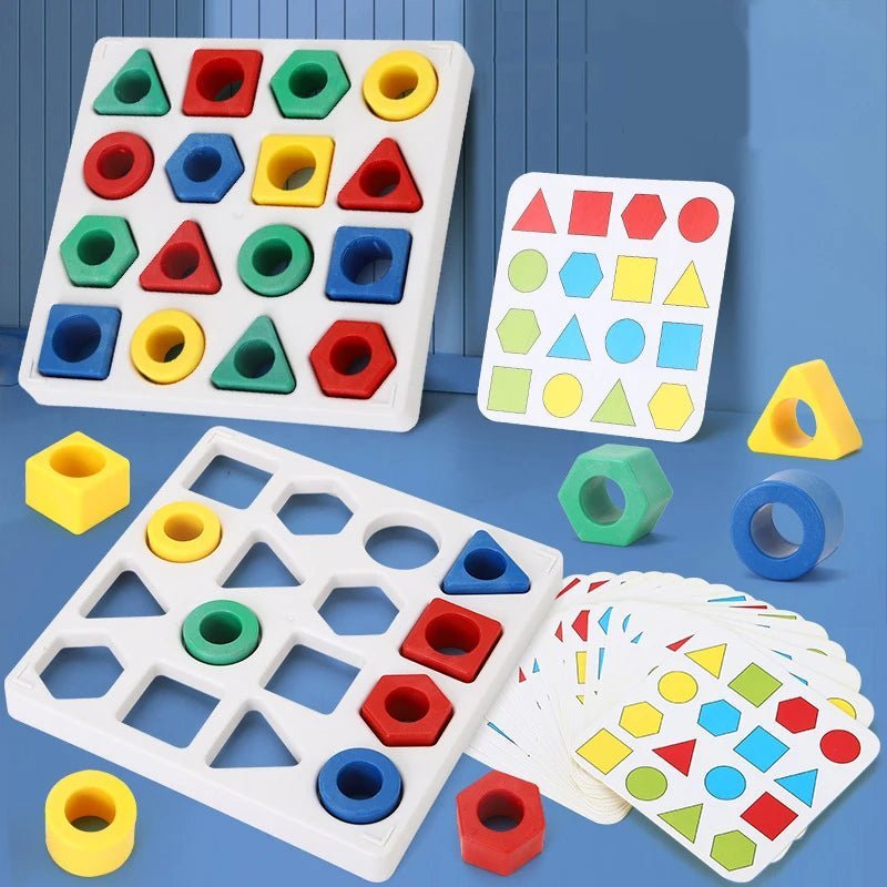 Fun & Educational Shape Pairing Game - KiddieWink - Gifts They'll Love
