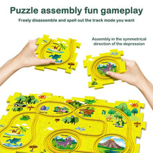 Puzzle Racer™ Track Flexible Railway Car Toy - KiddieWink - Gifts They'll Love