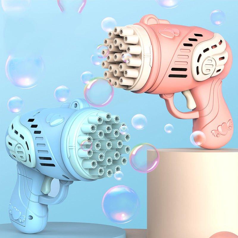 Bubble Machine Gun For Kids (23 Holes) - KiddieWink - Gifts They'll Love