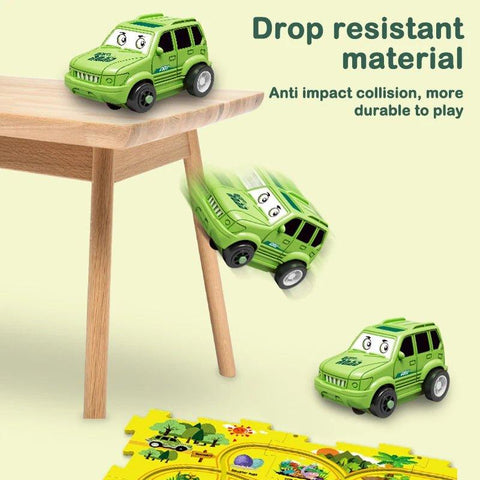 Puzzle Racer™ Track Railway Car - KiddieWink - Gifts They'll Love