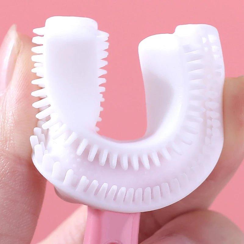 U - shaped Toothbrush For Toddlers & Kids (Discount In Bundles) - KiddieWink - Gifts They'll Love