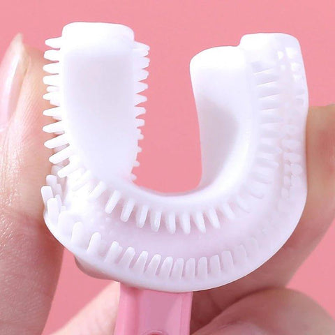 U - shaped Toothbrush For Toddlers & Kids (Discount In Bundles) - KiddieWink - Gifts They'll Love