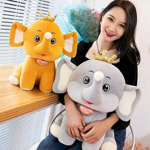 Cute Crown Baby Elephant Plush Toy - KiddieWink - Gifts They'll Love